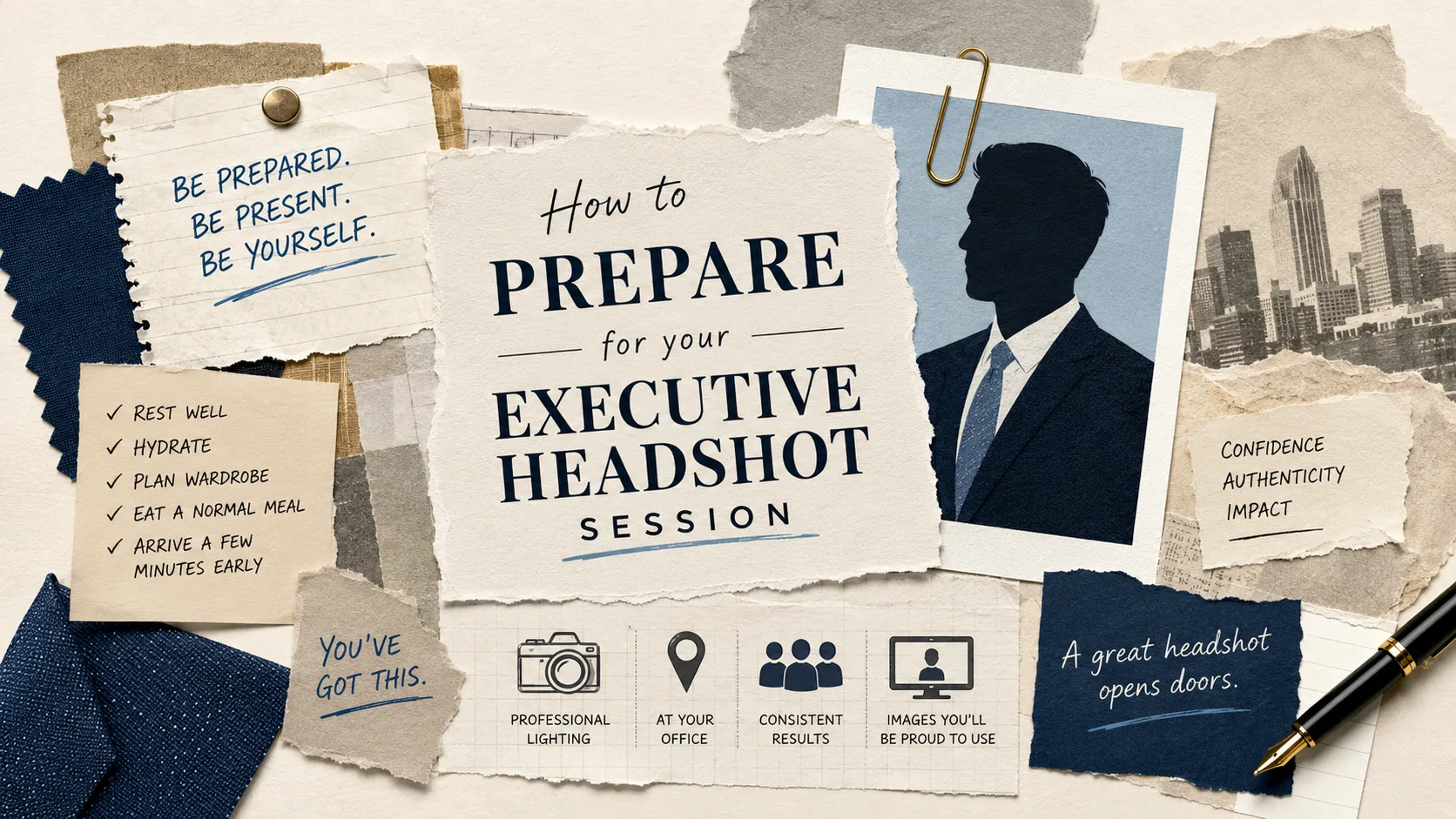 How to Prepare for Your Executive Headshot Session